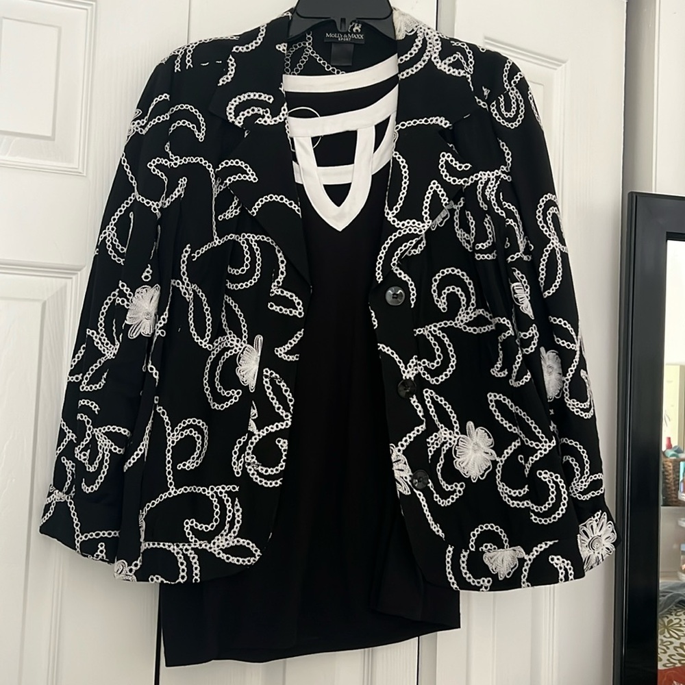 Jacket -Molly and Max and top-Inc